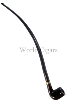 CACHIMBO BB CHURCHWARDEN ESCURO ANEL DOURADO 40CM