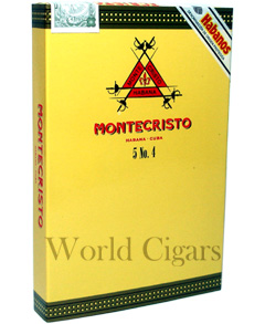 Charuto Montecristo # 4 Petaca c/05