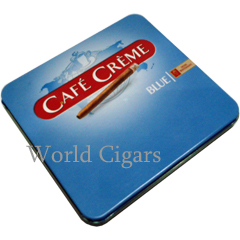 CIGARRILHA CAFÉ CRÈME LATA C/10 BLUE