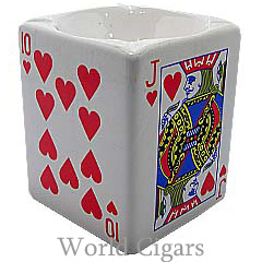 CINZEIRO CARTAS EM PORCELANA