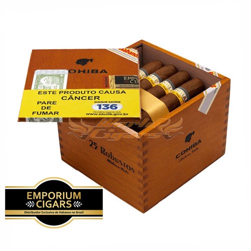 Charuto Cohiba Robusto Cx c/25