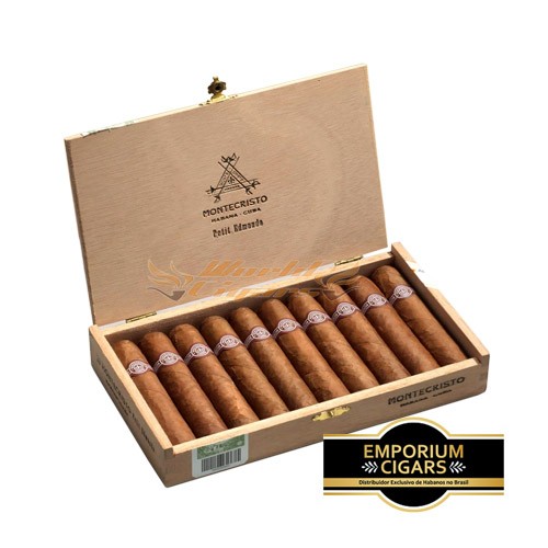Charuto Montecristo Petit Edmundo Caixa c/10