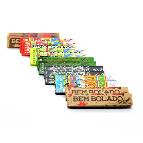 Papel P/Enrolar Kit Bem Bolado King Size C/14