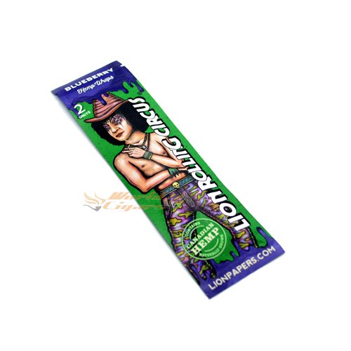 Blunt Lion Circus Hemp Wrap Un - Blueberry