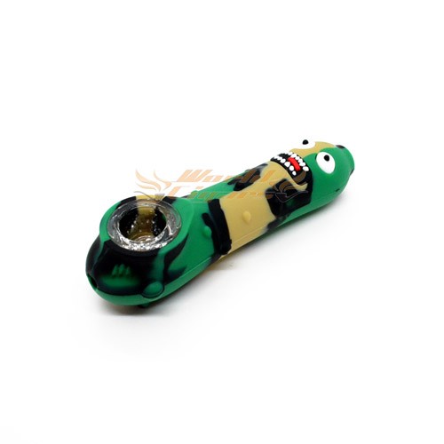 Pipe de Silicone Moon - Camuflado