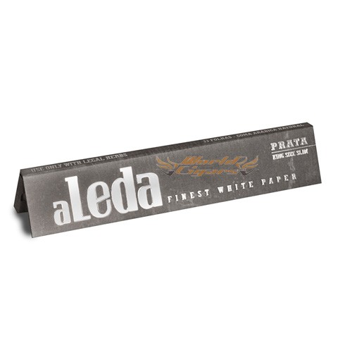 Papel P/Cigarro Aleda King Size Slim Prata - Unidade
