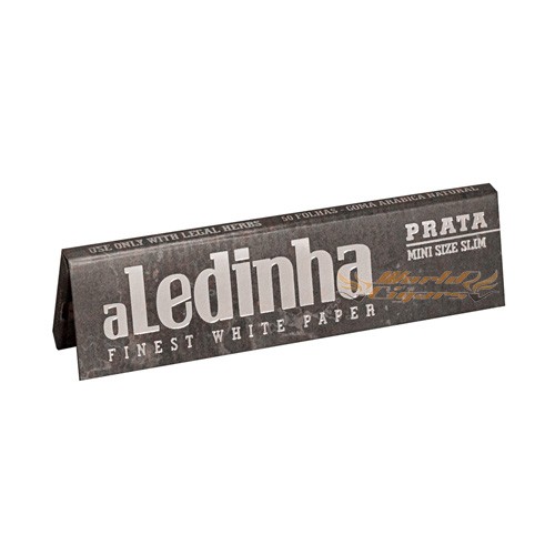 Papel P/Cigarro Aledinha Mini Size Prata - Unidade