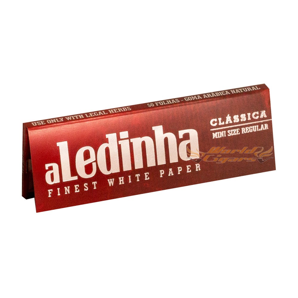 Papel P/Cigarro Aledinha Mini Size Clássica Regular - Caixa C/20