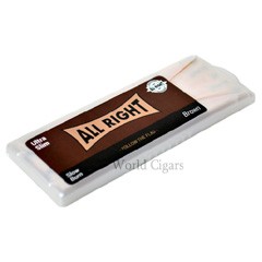 Papel P/Cigarro All Right Brown King Size Un.