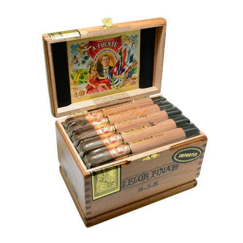 Arturo Fuente 858 Flor Fina Natural Sun Grow - Caixa C/25