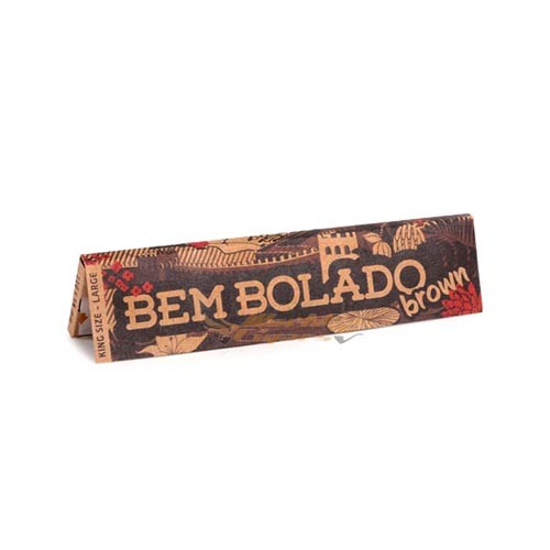 Papel P/Cigarro Bem Bolado Brown King Size Large Un