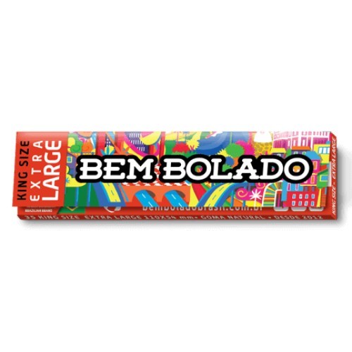 Papel P/Cigarro Bem Bolado Pop King Size Extra-Large Un
