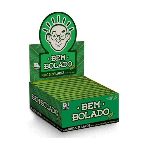 Papel P/Cigarro Bem Bolado King Size HEMP Large Cx C/50