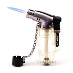 Isqueiro Maçarico Honest BCZ261 - Transparente