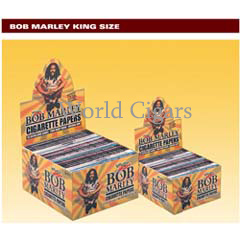 Papel P/Cigarro Smoking King Size Bob Marley Caixa C/50