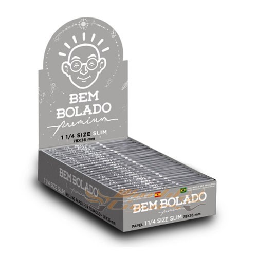 Papel P/Cigarro Bem Bolado Premium Slim 1� Cx. C/25