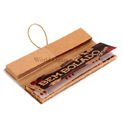 Papel P/Cigarro Bem Bolado Brown King Size + Tips