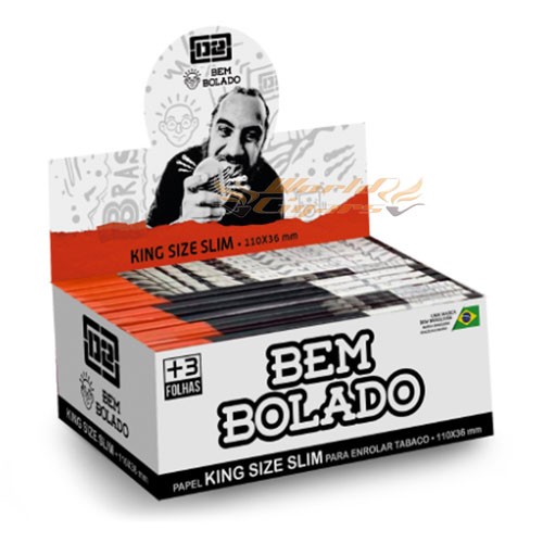 Papel P/Enrolar Bem Bolado D2 King Size Cx. C/30