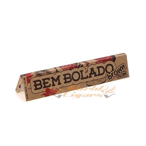 Papel P/Cigarro Bem Bolado Brown King Size Slim Un.