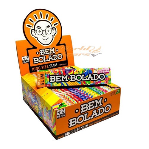 Papel P/Cigarro Bem Bolado King Size Slim Cx. C/50