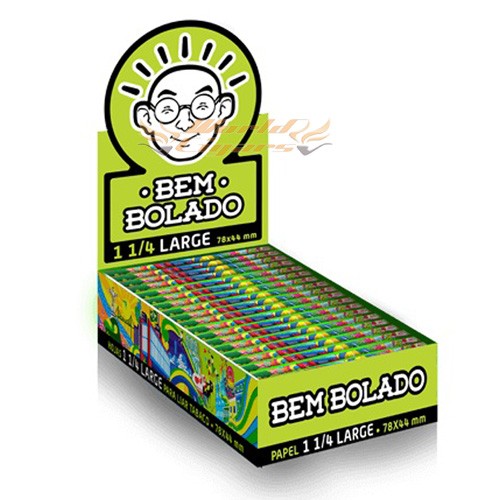 Papel P/Cigarro Bem Bolado Large 1¼ Cx. C/25