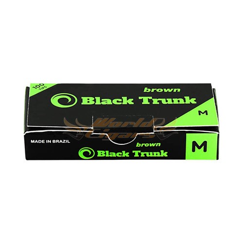 Piteira P/Cigarro Black Trunk Brown Tips Medium