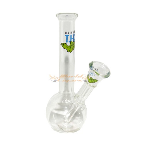 Bong de Vidro Mini Universo THC Reto