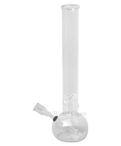 Bong de Vidro Reto Grande Ice 32cm