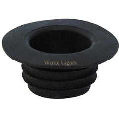 Borracha P/Base de Vidro Grande - Preta - Esp. Super Grossa