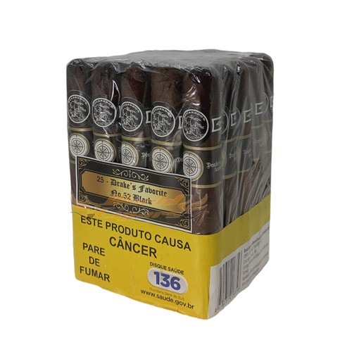 Bucanero's Drakes Favorite 52 Black - Maço C/25