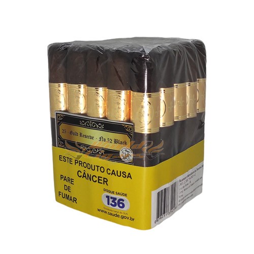 Bucanero's Gold Reserve 52 Black - Maço C/25