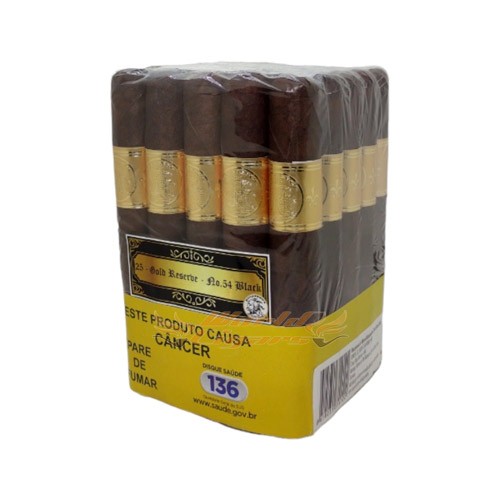 Bucanero's Gold Reserve 54 Black - Maço C/25