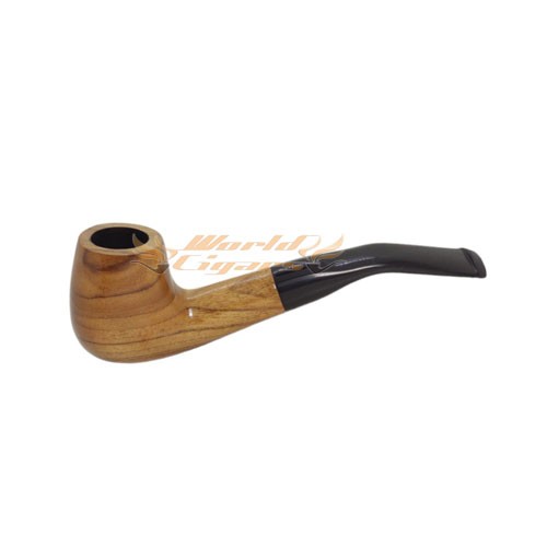 Cachimbo Elite II Curvo - Claro Piteira Ebonite