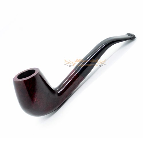 Cachimbo Elite II Curvo - Escuro Piteira Ebonite