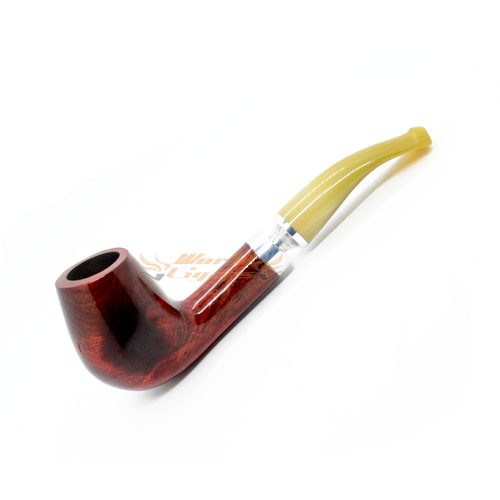 Cachimbo BB Anel Cromado - Curvo