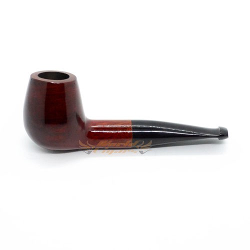 Cachimbo Elite Premium 9mm Reto - Vermelho Piteira Escura