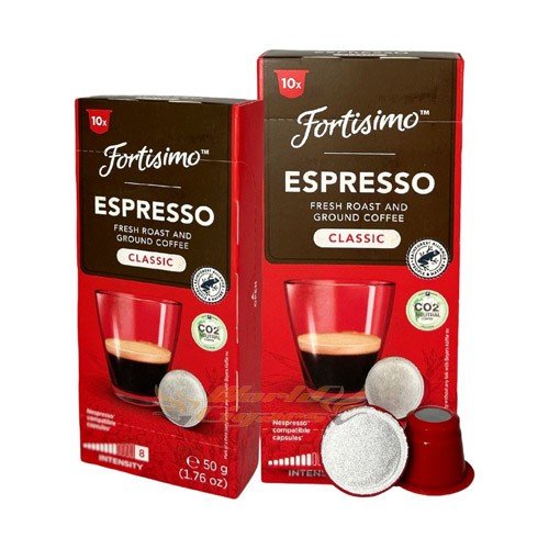 Caf� em Capsula de Pl�stico Fort�ssimo - Espresso Classic