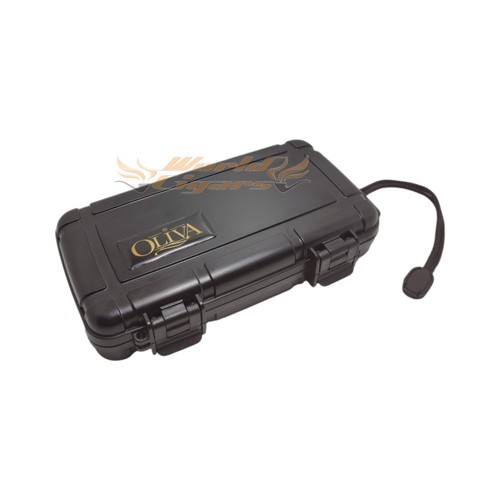 Caixa Viagem Oliva P/5 Charutos - Preto