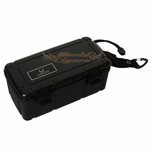 Caixa Nerone Viagem P/15 Charutos - Preto