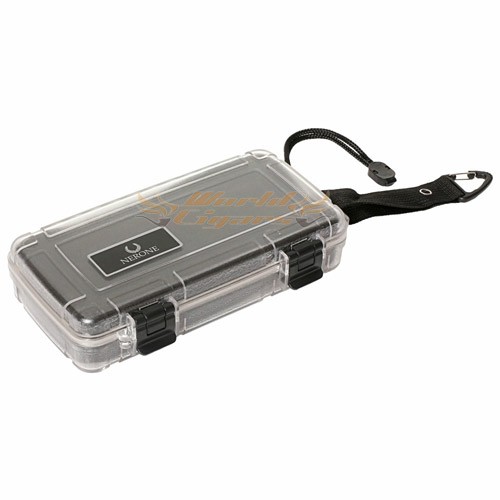 Caixa Nerone Viagem P/5 Charutos - Clear