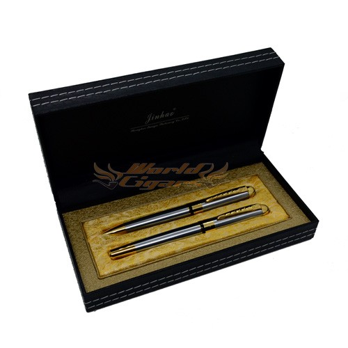 Canetas Jinhao Roller - Prata e Dourada