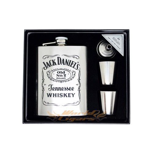 Kit Porta Whisky C/Cantil, Copos e Funil