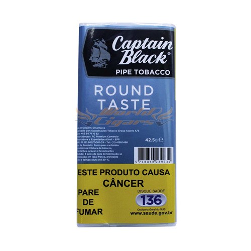 P/Cachimbo Captain Black Light - Round Taste 42,5g