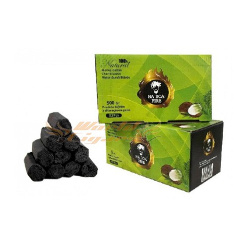 Carvão de Coco Para Narguilé Na Boa Fire 500g