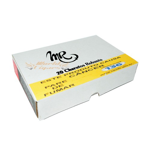 MR Robusto Light Caixa Branca C/20