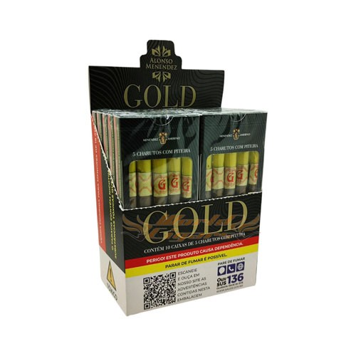 Alonso Menendez Gold Original C/Piteira Cx C/10X5