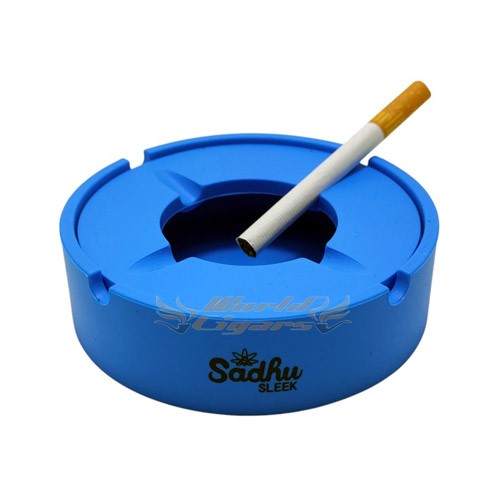 Cinzeiro de Silicone Sadhu C/Tampa Grande - Escolha a Cor