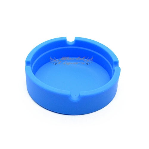 Cinzeiro em Silicone - Azul Claro