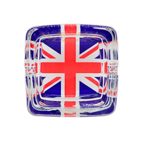 Cinzeiro de Vidro Quadrado - England - Modelo 05