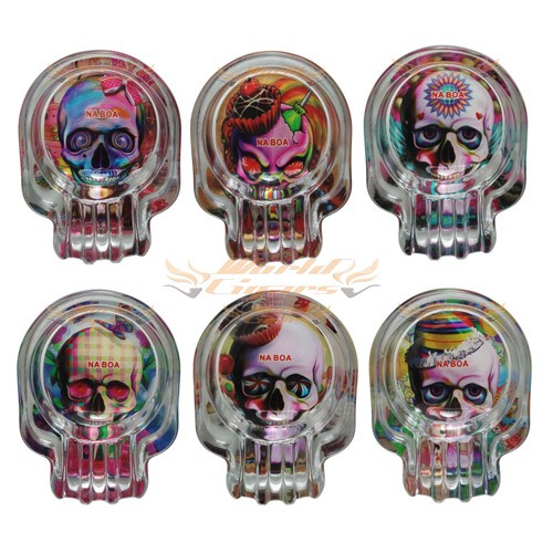 Cinzeiro de Vidro Caveira - Skull Candy
